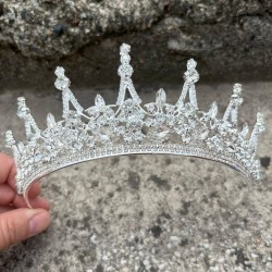 Victoria Gümüş Gelin Kına Tacı Yüksek Kalite Özel Gün Aksesuar Kadın Taç Saç Aksesuarı-VICTORIA-2 Victoria Gümüş Gelin Kına Tacı Yüksek Kalite Özel Gün Aksesuar Kadın Taç Saç Aksesuarı-VICTORIA-2