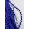 Saks Mavi WaveLace Dalgalı Dekoratif Şerit Kenar S&uuml;s&uuml; &ndash; 1 cm İnce Zigzag Şerit 5 Metre-WAVELACE-1