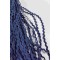 Lacivert WaveLace Dalgalı Dekoratif Şerit Kenar S&uuml;s&uuml; &ndash; 1 cm İnce Zigzag Şerit 5 Metre-WAVELACE-11