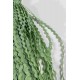Fıstık Yeşil WaveLace Dalgalı Dekoratif Şerit Kenar S&uuml;s&uuml; &ndash; 1 cm İnce Zigzag Şerit 5 Metre-WAVELACE-12