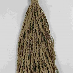 Vizon WaveLace Dalgalı Dekoratif Şerit Kenar S&uuml;s&uuml; &ndash; 1 cm İnce Zigzag Şerit 5 Metre-WAVELACE-14