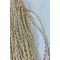 Krem WaveLace Dalgalı Dekoratif Şerit Kenar S&uuml;s&uuml; &ndash; 1 cm İnce Zigzag Şerit 5 Metre-WAVELACE-15