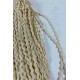 Krem WaveLace Dalgalı Dekoratif Şerit Kenar S&uuml;s&uuml; &ndash; 1 cm İnce Zigzag Şerit 5 Metre-WAVELACE-15