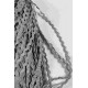 Gri WaveLace Dalgalı Dekoratif Şerit Kenar S&uuml;s&uuml; &ndash; 1 cm İnce Zigzag Şerit 5 Metre-WAVELACE-2