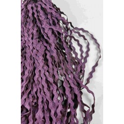 M&uuml;rd&uuml;m WaveLace Dalgalı Dekoratif Şerit Kenar S&uuml;s&uuml; &ndash; 1 cm İnce Zigzag Şerit 5 Metre-WAVELACE-24
