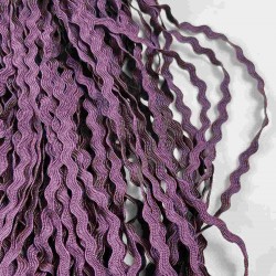 M&uuml;rd&uuml;m WaveLace Dalgalı Dekoratif Şerit Kenar S&uuml;s&uuml; &ndash; 1 cm İnce Zigzag Şerit 5 Metre-WAVELACE-24