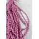 Koyu Pembe WaveLace Dalgalı Dekoratif Şerit Kenar S&uuml;s&uuml; &ndash; 1 cm İnce Zigzag Şerit 5 Metre-WAVELACE-8