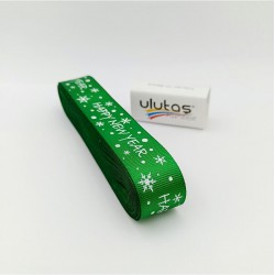 Happy New Year Yeşil Yazılı Yılbaşı Kurdelesi-YENI-1061