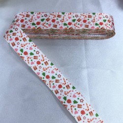 2023 Yeniyıl Süsleme Paketleme Kurdelesi Beyaz Hediye Paketi-YENI-1067