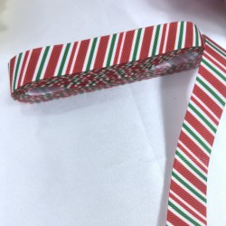 Yeniyıl S&uuml;sleme Paketleme Kurdelesi &Ccedil;izgili-YENI-1074