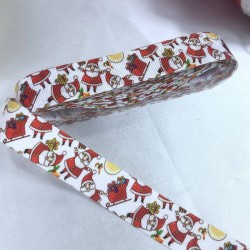 Yeniyıl S&uuml;sleme Paketleme Kurdelesi Noel Baba-YENI-1075