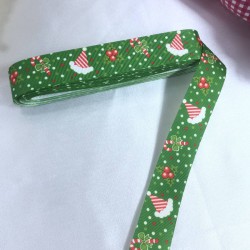 2023 Süsleme Hediye Paketleme Kurdelesi Yeşil Şapka-YENI-1101