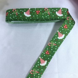 2023 Süsleme Hediye Paketleme Kurdelesi Yeşil Şapka-YENI-1101