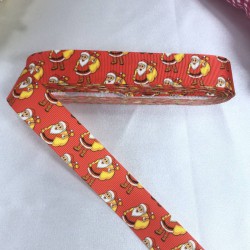 Yeniyıl 2023 Hediye Paketleme Kurdelesi Kırmızı Noell Baba-YENI-1112