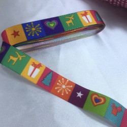 Yeniyıl 2023 Hediye Paketleme Kurdelesi Rengarenk-YENI-1113