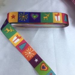 Yeniyıl 2023 Hediye Paketleme Kurdelesi Rengarenk-YENI-1113