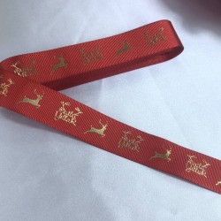 Yeniyıl 2023 Hediye Paketleme Kurdelesi Kırmızı Mutlu Yıllar-YENI-1115