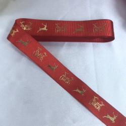 Yeniyıl 2023 Hediye Paketleme Kurdelesi Kırmızı Mutlu Yıllar-YENI-1115