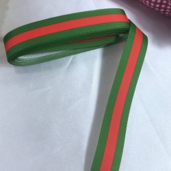 Yeniyıl 2023 Hediye Paketleme Kurdelesi Kırmızı Orta &Ccedil;izgili-YENI-1126