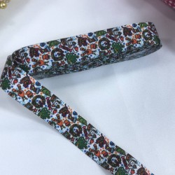 Yeniyıl 2023 Hediye Paketleme Kurdelesi Karışık Desen-YENI-1187