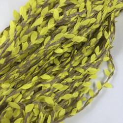 Açık Sarı Hasır Yaprak Şerit-YENIHASIR-26