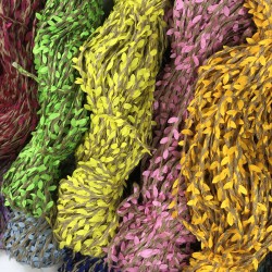 Karışık Renk Hasır Yaprak Şerit-YENIHASIR-30