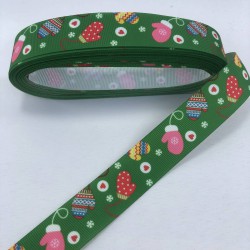 Pembe Eldiven Desenli Grogren Kurdele-YILBASI-1009