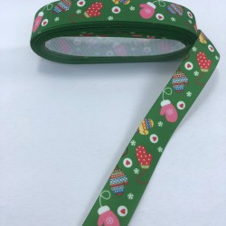 Pembe Eldiven Desenli Grogren Kurdele-YILBASI-1009