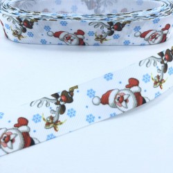 Yeniyıl Noel Baba Desenli Grogren Kurdele-YILBASI-1121