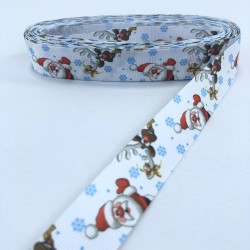 Yeniyıl Noel Baba Desenli Grogren Kurdele-YILBASI-1121