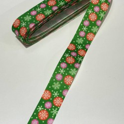 Yeşil Kartanesi Motifli Yılbaşı Kurdelesi-YILBASI-1131