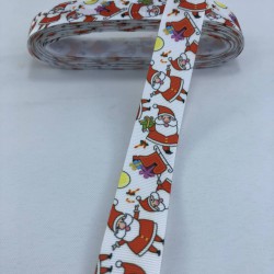 Büyük Noel Baba Desenli Yılbaşı Kurdelesi-YILBASI-1155