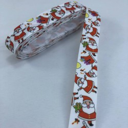 Büyük Noel Baba Desenli Yılbaşı Kurdelesi-YILBASI-1155