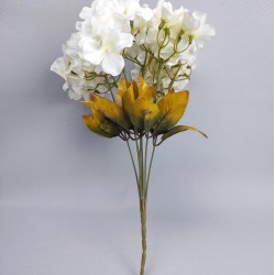 Beyaz Ortanca Yapay Çiçek-YPC-100