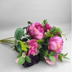 Fuşya Şakayık Yapay Çiçek-YPC-101