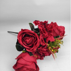 Kırmızı Renk Şakayık Yapay Çiçek-YPC-103