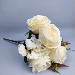 Krem Renk Şakayık Çiçek-YPC-106