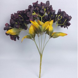 Mor Renk Ortanca Yapay Çiçek-YPC-109