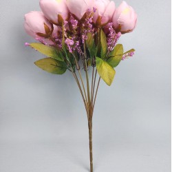 Pembe Rengi Şakayık Yapay Çiçek-YPC-113