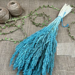 Turkuaz Kurutulmuş Şoklanmış Darcan Kuru Çiçek-YPC-197