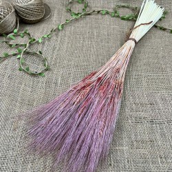 Bordo Şoklanmış Başak Demeti Kuru Çiçek-YPC-249