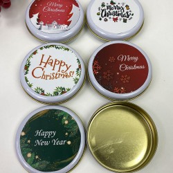 Yılbaşı Hediyelik Teneke Kutu 5 Li Set-YSUS-1005