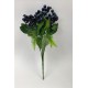 Dekoratif Yapay Çiçek Mavi Kokina Demeti 1 Demet Yapay Bitki 7 Kafalı-YSUS-1033