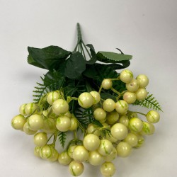 Dekoratif Yapay Çiçek Krem Kokina Demeti 1 Demet Yapay Bitki 7 Kafalı-YSUS-1034