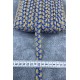 Hasır Su Taşı Koç Boynuzu Lacivert Çizgili Dekoratif Şerit-YSUTASI-1012