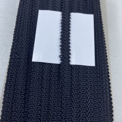 Siyah Koç Boynuzu Su Taşı Dekoratif Şerit-YSUTASI-1022