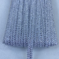 Gümüş Simli Koç Boynuzu Su Taşı Dekoratif Şerit-YSUTASI-1029