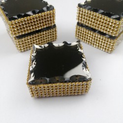 Gümüş Gold Kaplamalı Yüzük Yükseltme Kutusu-YZK-1001