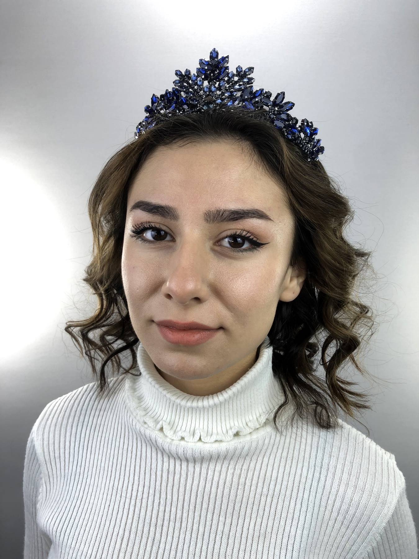 Lacivert Lucia Kına Ve Gelin Tacı-GELINTACI-13