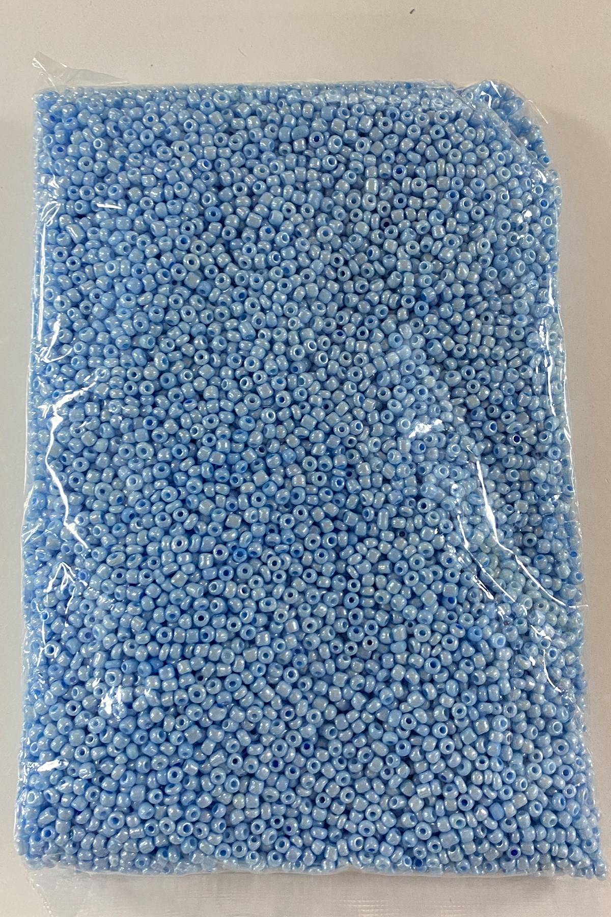 Mavi Kum Boncuk 3 mm 500 gr-KUM-1315